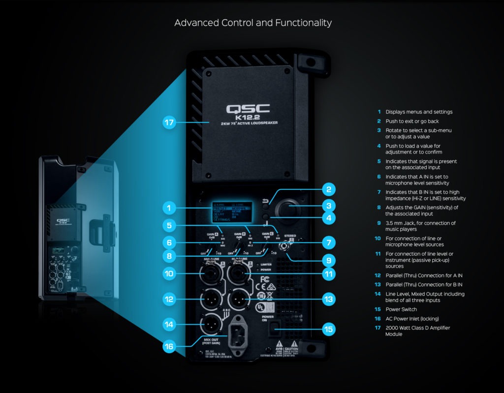 QSC K Series Loudspeakers-Symphony 440 Design Group